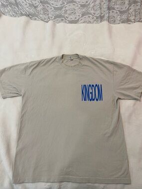 LOS ANGELES APPAREL 6.5oz Kingdom Tour Heaven Looks Like You & Me Shirt Sz XL ✝️